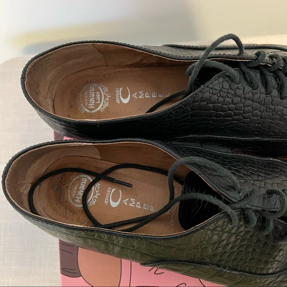 ⭐️Jeffrey Campbell Damone Croc Oxford Shoes - Picture 4 of 8